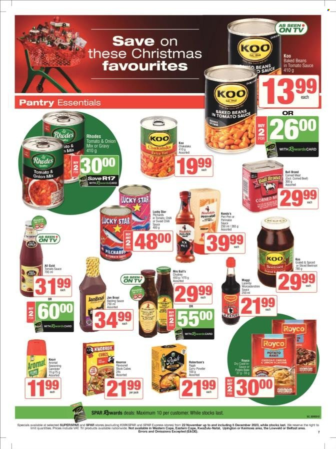 SPAR specials - 22/11/2023 - 05/12/2023. Page 7