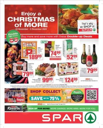 SPAR catalogue  - 22/11/2023 - 05/12/2023.
