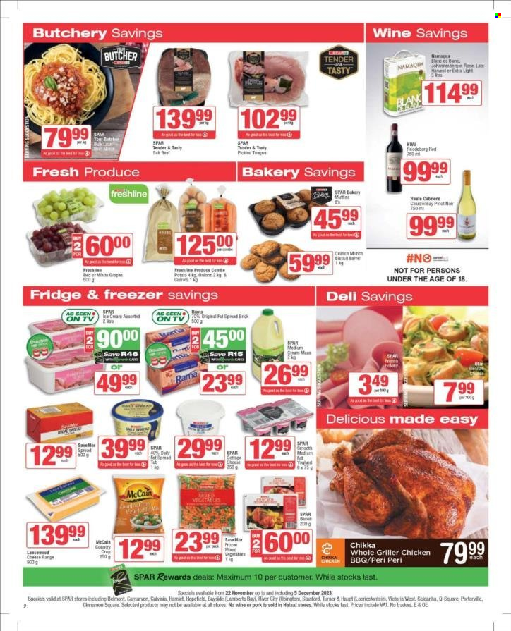 SPAR specials - 22/11/2023 - 05/12/2023. Page 2