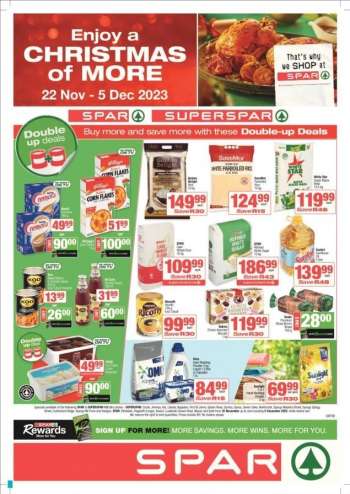 SPAR catalogue  - 22/11/2023 - 05/12/2023.