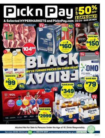 Pick n Pay catalogue  - 24/11/2023 - 26/11/2023.