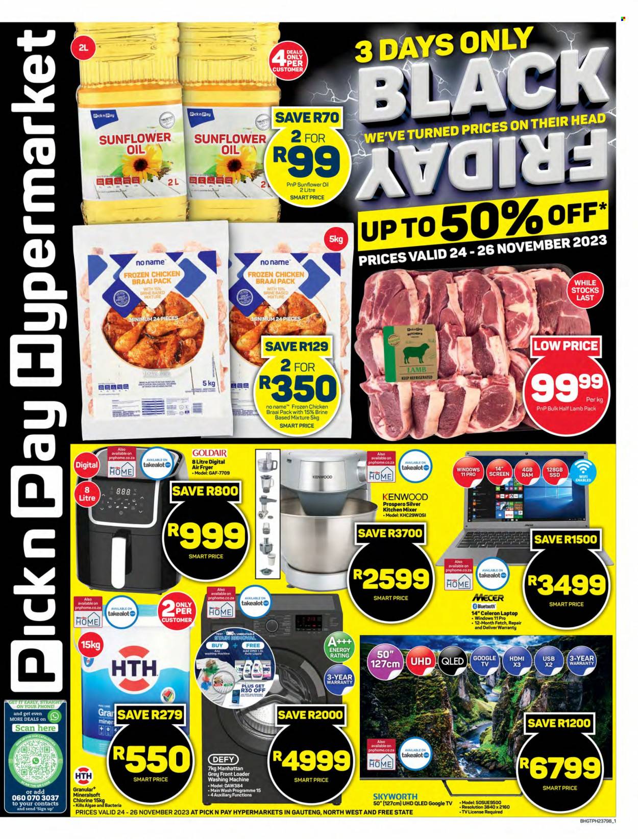 Pick n Pay Hypermarket specials - 24/11/2023 - 26/11/2023. Page 1
