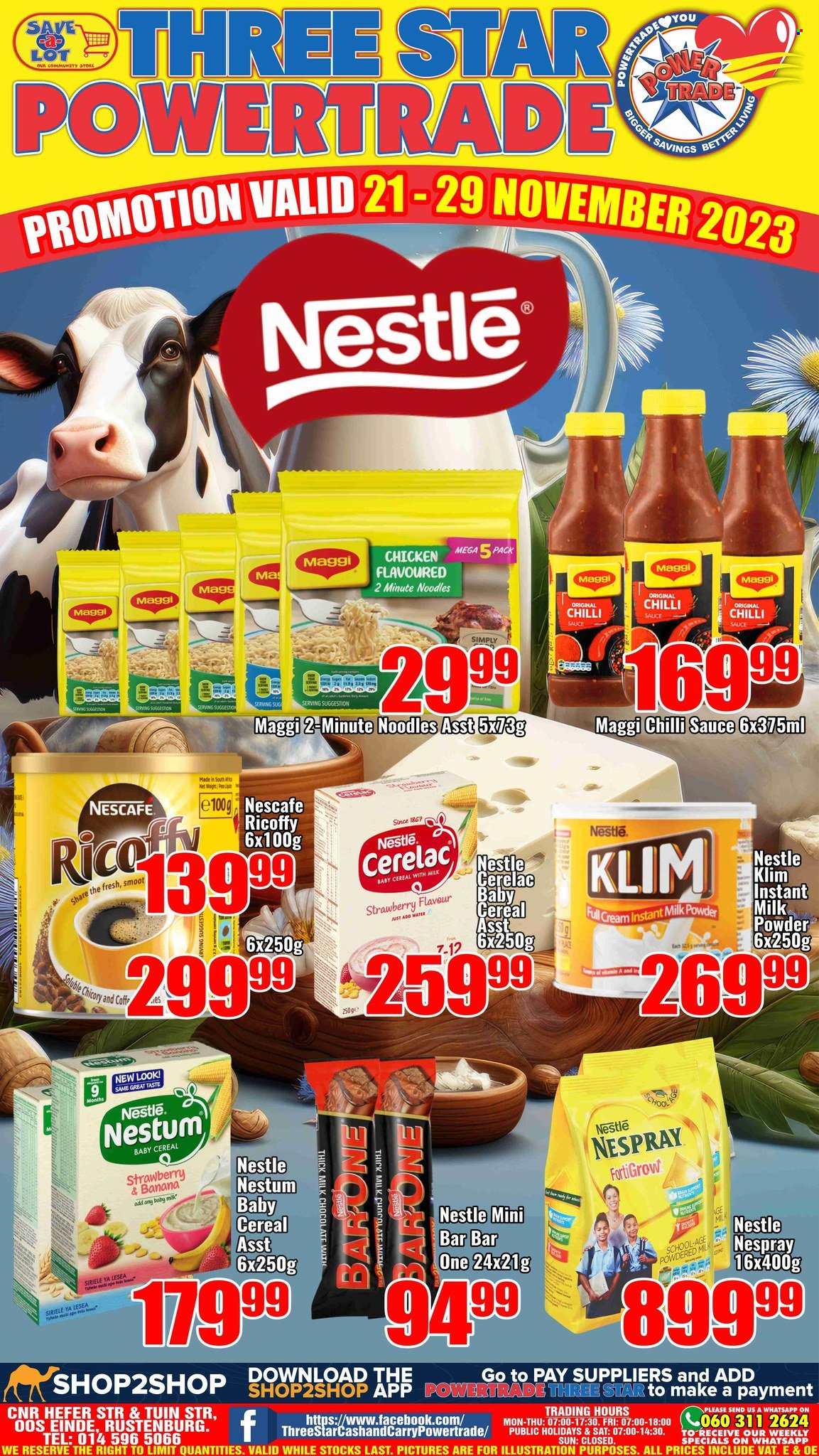 Three Star Cash and Carry specials - 21/11/2023 - 29/11/2023. Page 1
