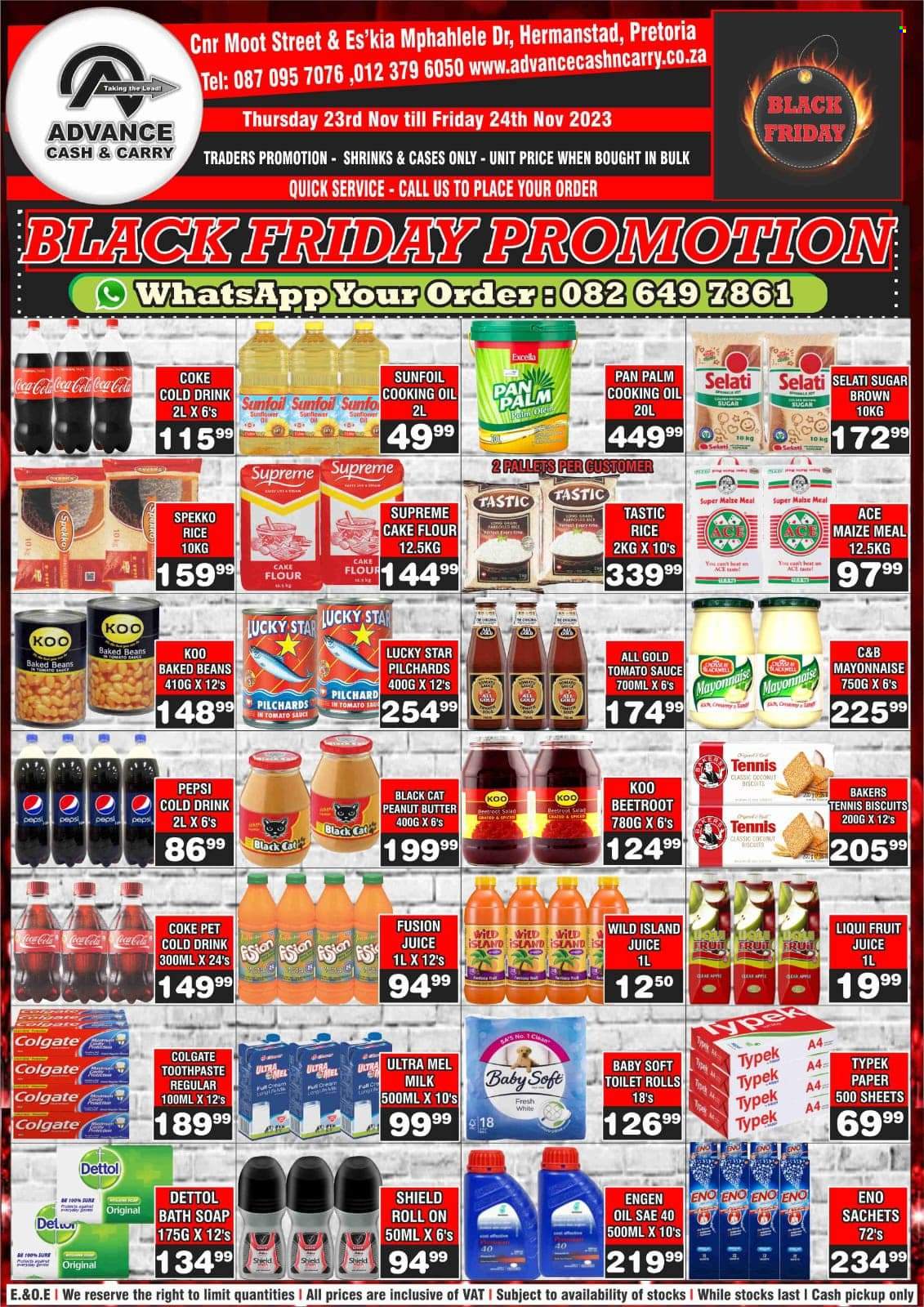 Advance Cash & Carry specials - 23/11/2023 - 24/11/2023. Page 1