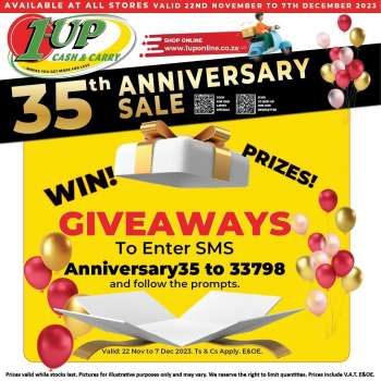 1UP Cash & Carry catalogue  - 22/11/2023 - 07/12/2023.