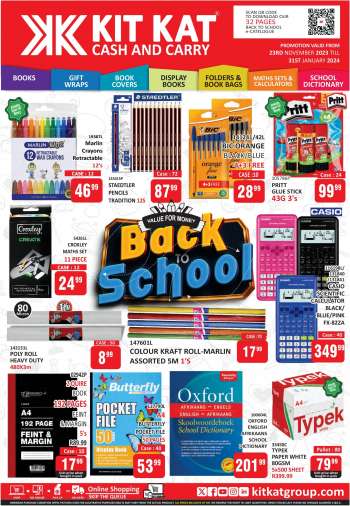 Kit Kat Cash & Carry catalogue  - 23/11/2023 - 31/01/2024.