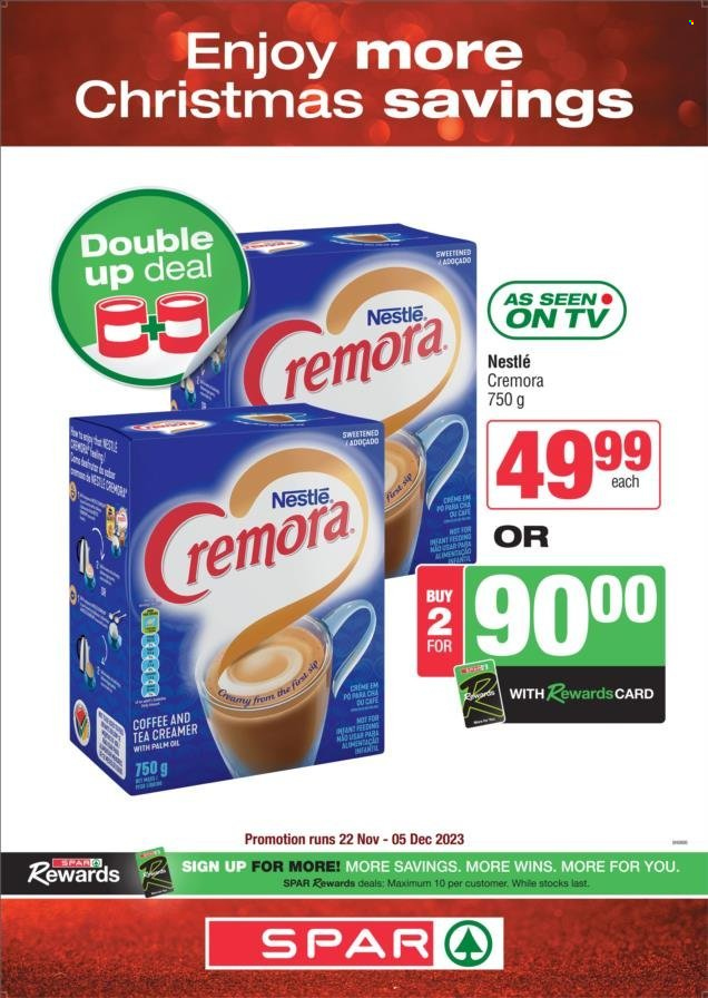 SPAR specials - 22/11/2023 - 05/12/2023. Page 4