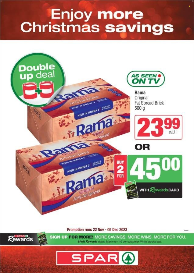 SPAR specials - 22/11/2023 - 05/12/2023. Page 8