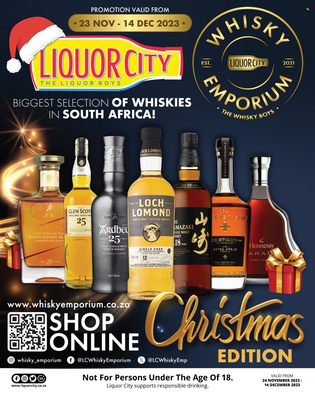 Liquor City specials - 23/11/2023 - 14/12/2023. Page 1