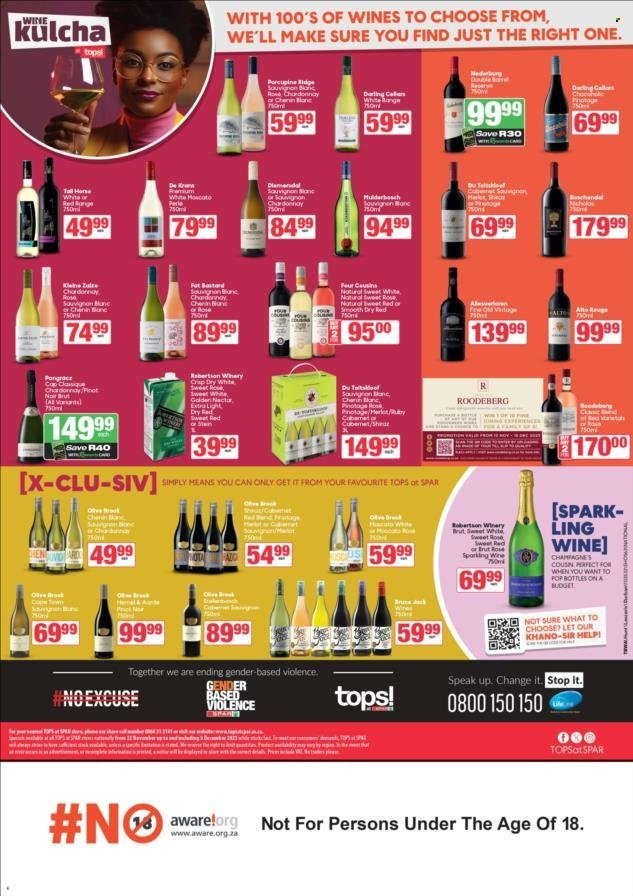 TOPS at SPAR specials - 22/11/2023 - 05/12/2023. Page 4