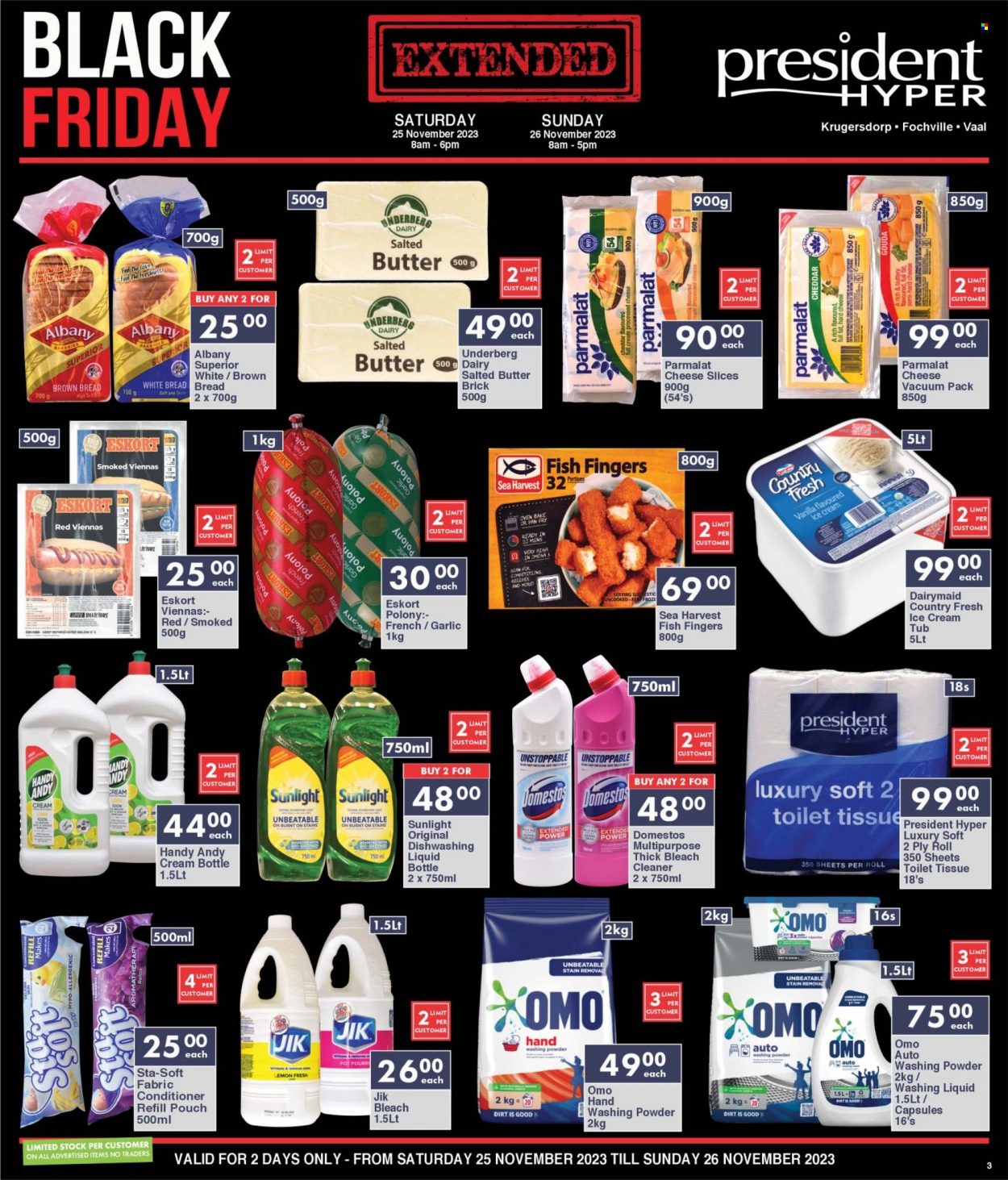 President Hyper specials - 25/11/2023 - 26/11/2023. Page 3