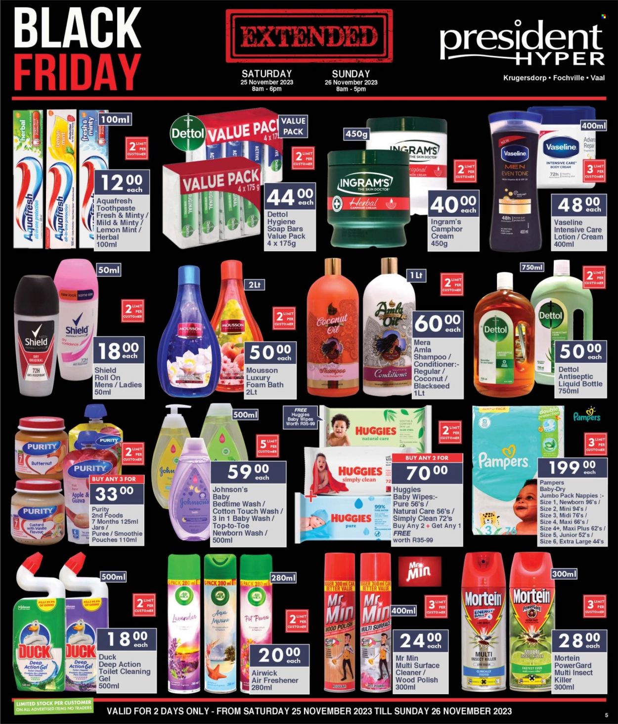 President Hyper specials - 25/11/2023 - 26/11/2023. Page 5