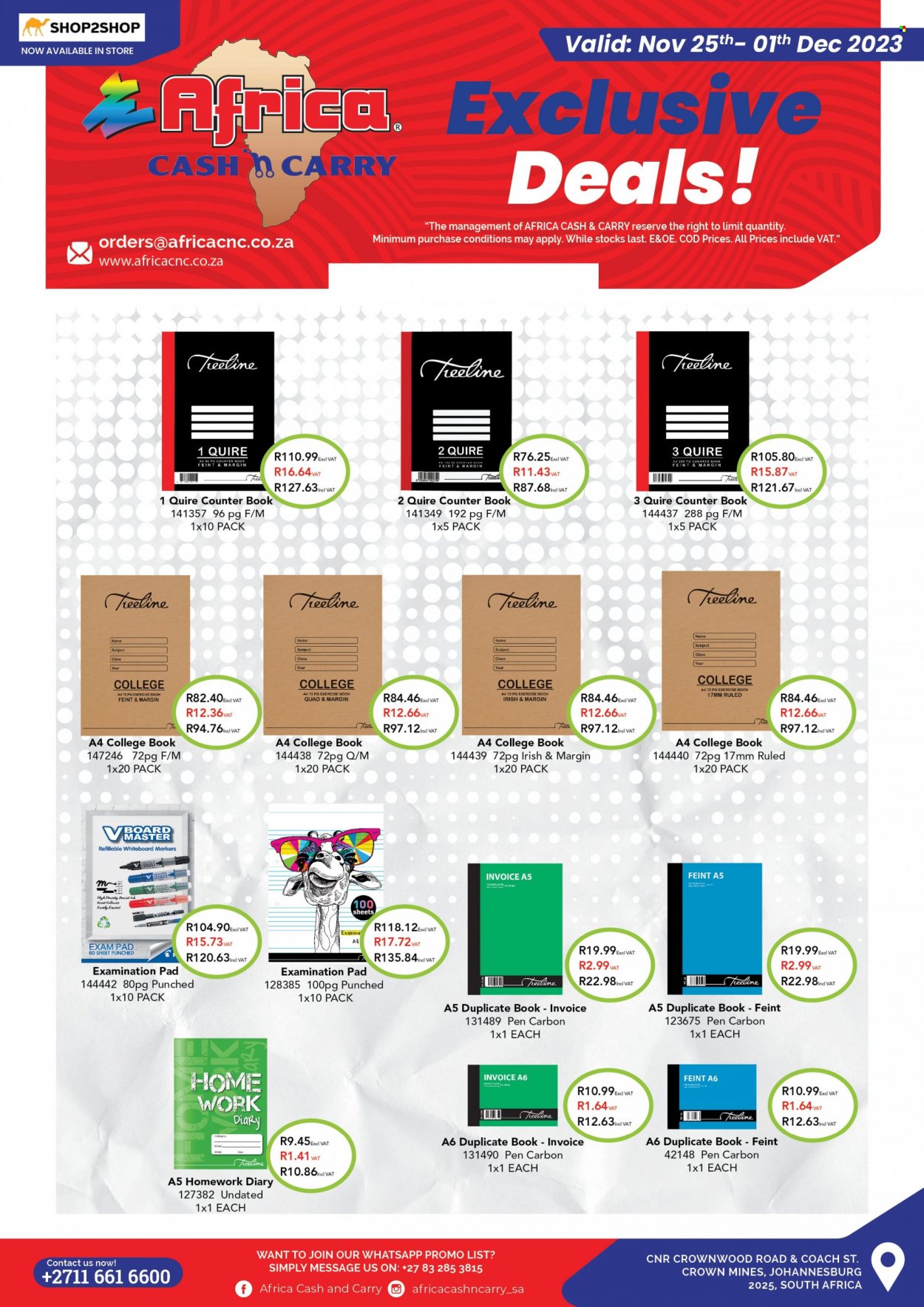 Africa Cash & Carry specials - 25/11/2023 - 01/12/2023. Page 3