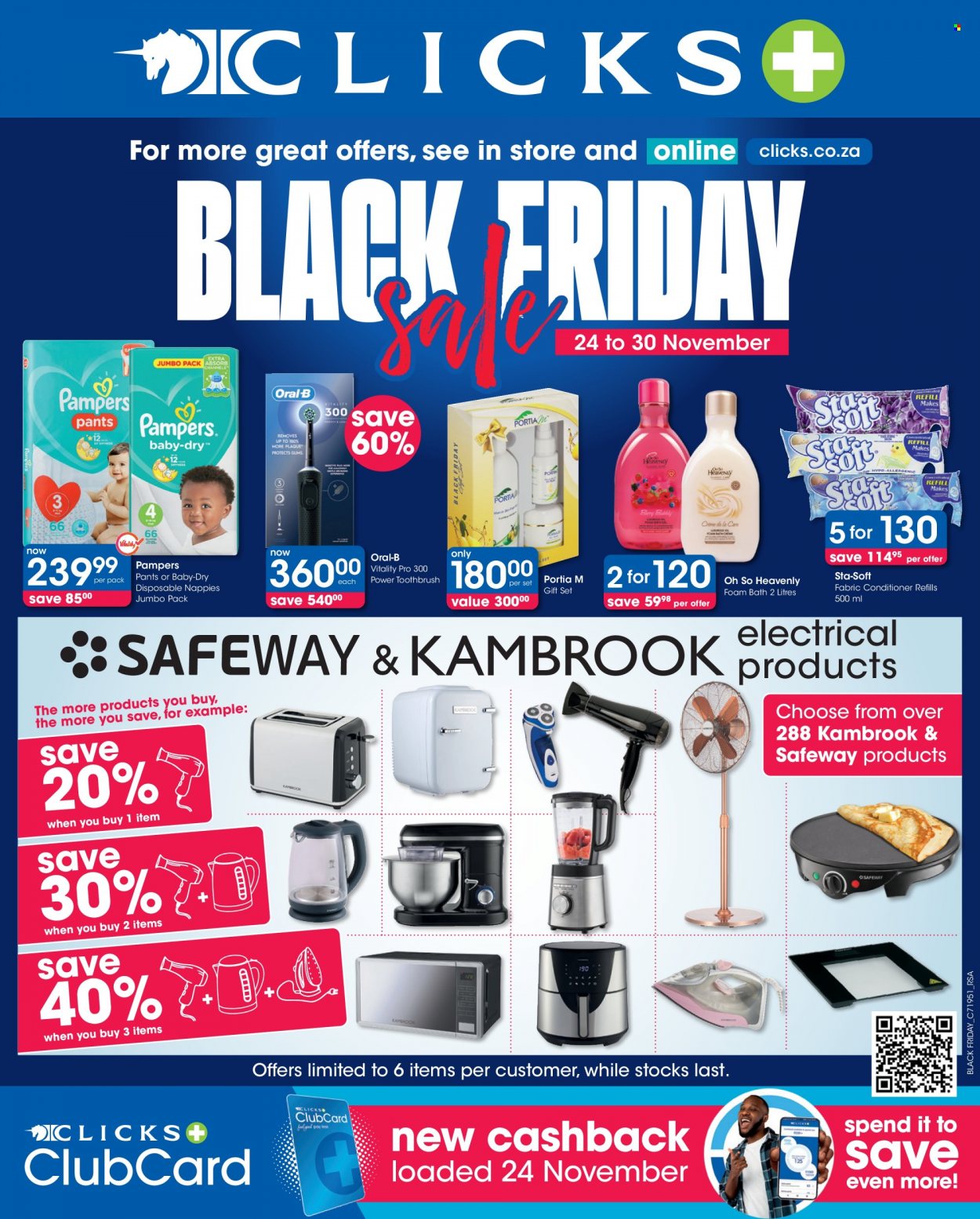 Clicks specials - 24/11/2023 - 30/11/2023. Page 1