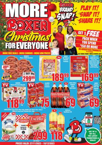 Boxer catalogue  - 27/11/2023 - 10/12/2023.