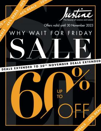 Justine catalogue  - 22/11/2023 - 30/11/2023.