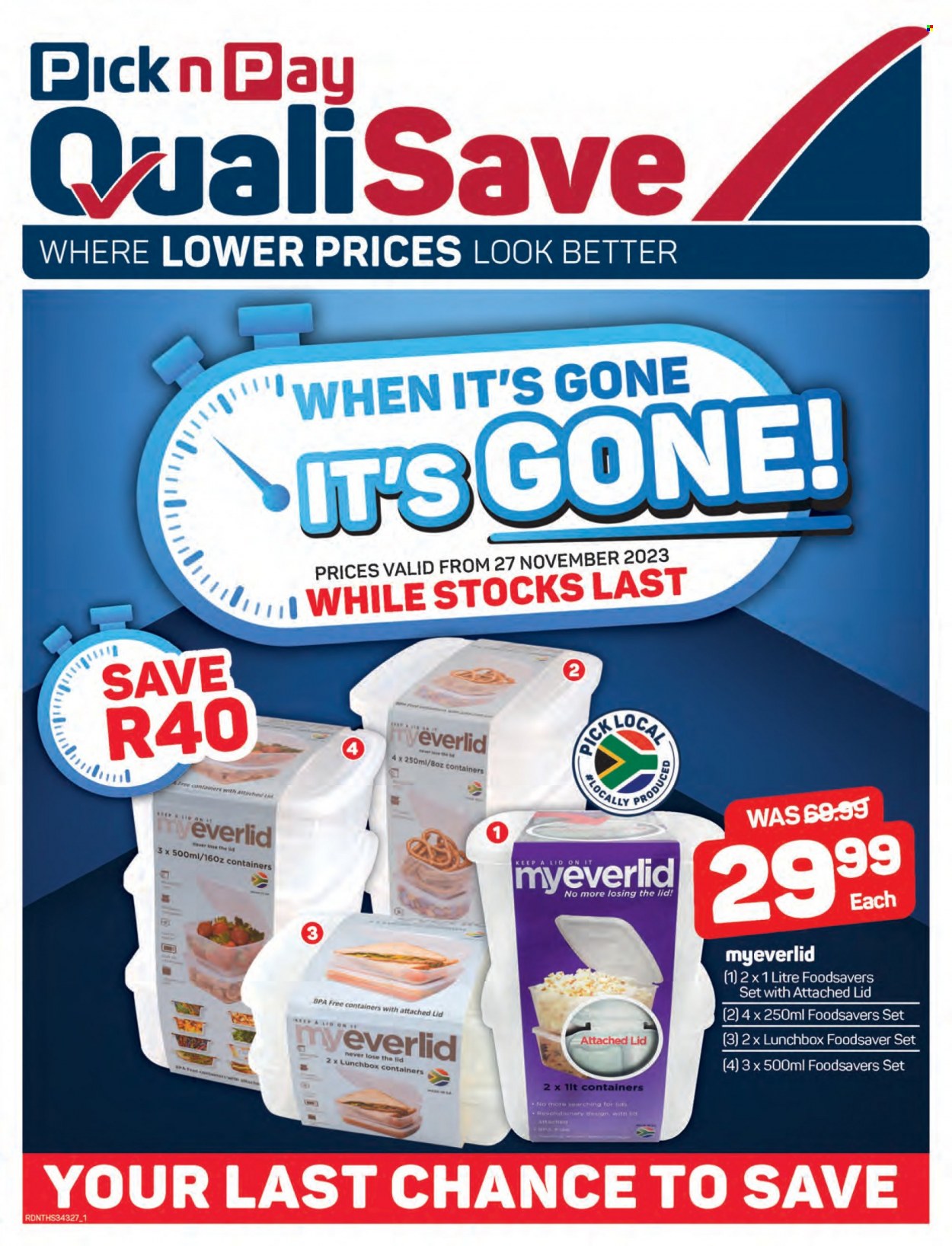 Pick n Pay specials - 27/11/2023 - 10/12/2023. Page 1