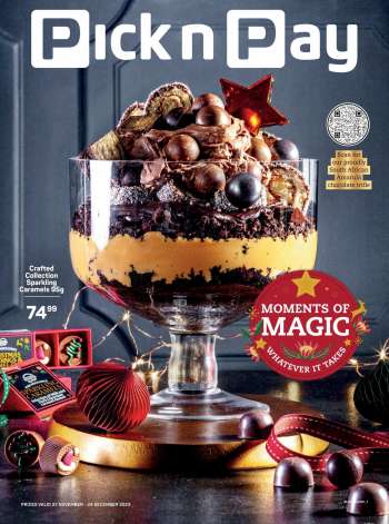 Pick n Pay catalogue  - 27/11/2023 - 24/12/2023.