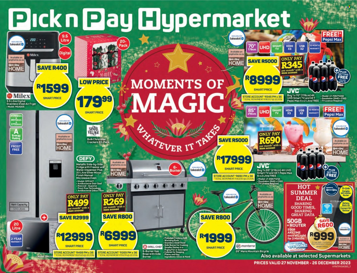 Pick n Pay Hypermarket specials - 27/11/2023 - 26/12/2023. Page 1