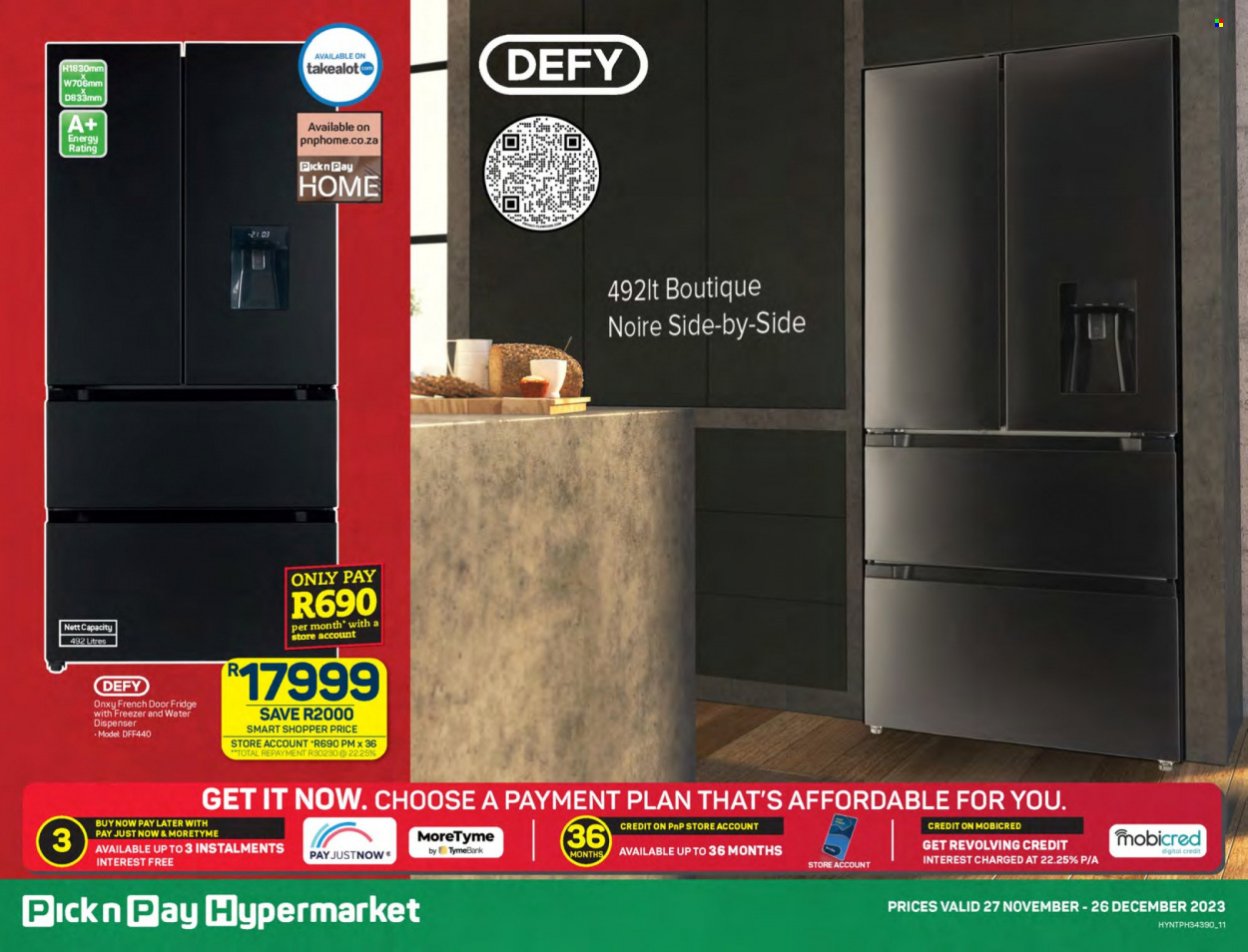 Pick n Pay Hypermarket specials - 27/11/2023 - 26/12/2023. Page 11
