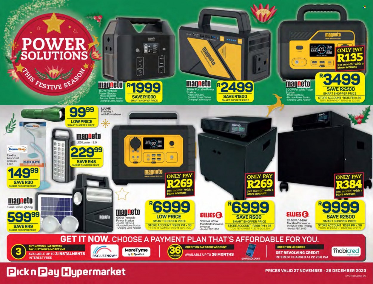 Pick n Pay Hypermarket specials - 27/11/2023 - 26/12/2023. Page 29
