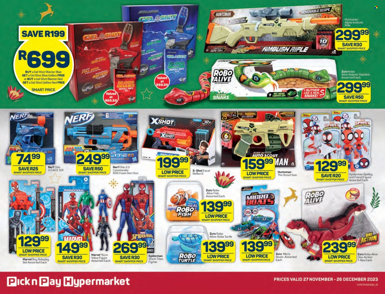 Pick n Pay Hypermarket specials - 27/11/2023 - 26/12/2023. Page 31