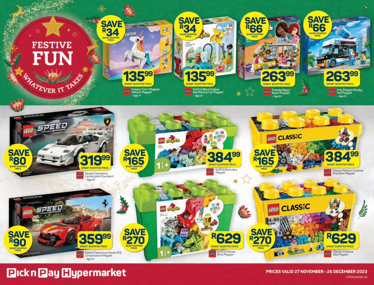 Pick n Pay Hypermarket specials - 27/11/2023 - 26/12/2023. Page 34