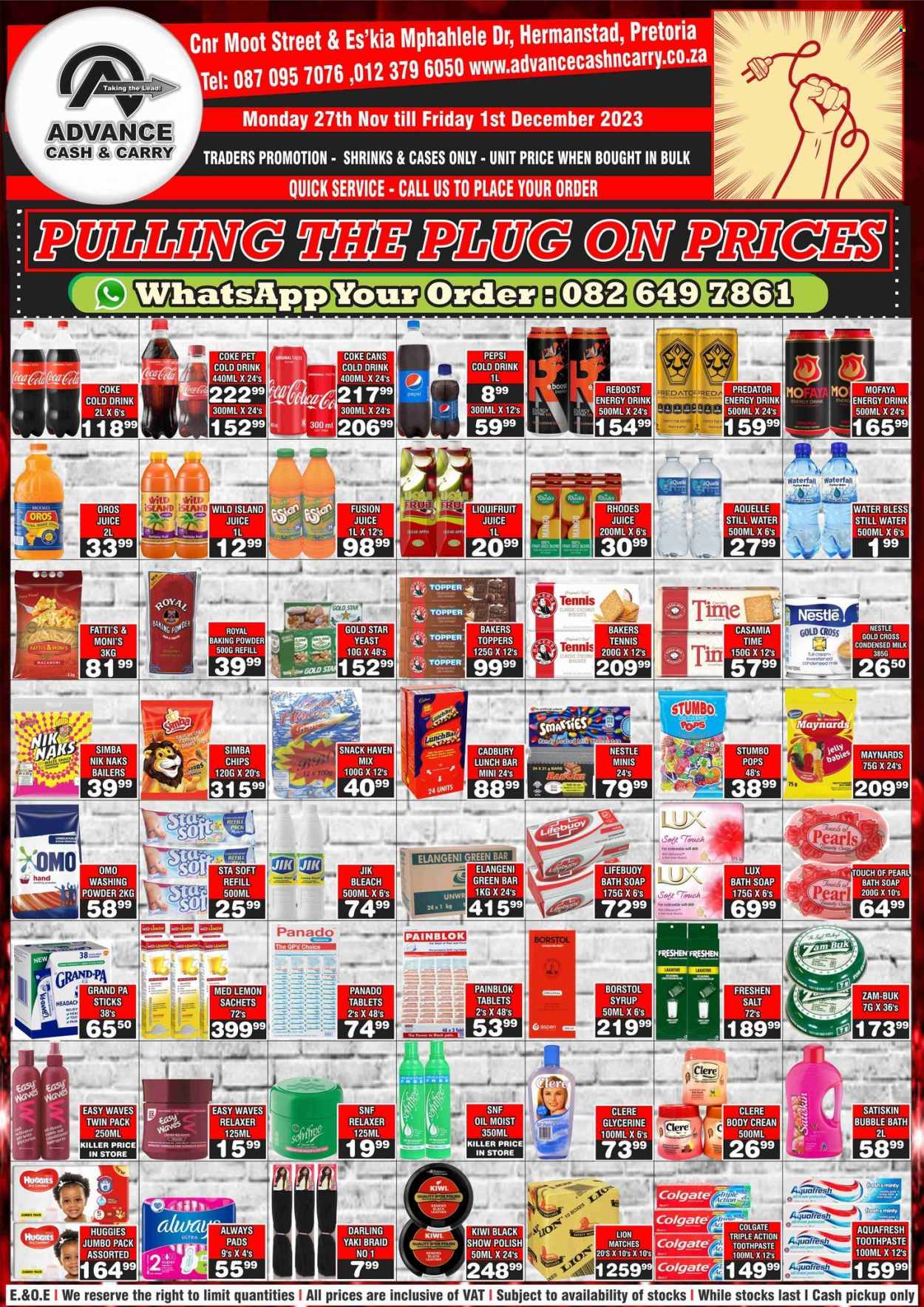 Advance Cash & Carry specials - 27/11/2023 - 01/12/2023. Page 1