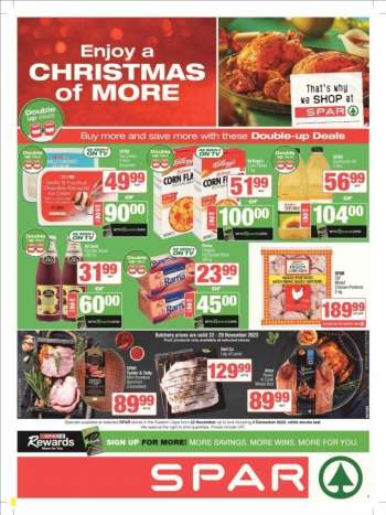 SPAR catalogue  - 22/11/2023 - 05/12/2023.