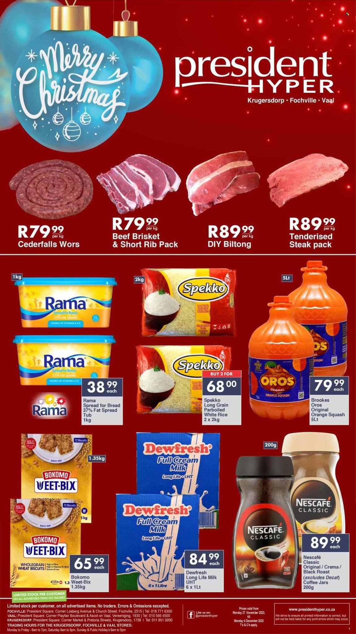 President Hyper specials - 27/11/2023 - 04/12/2023. Page 1