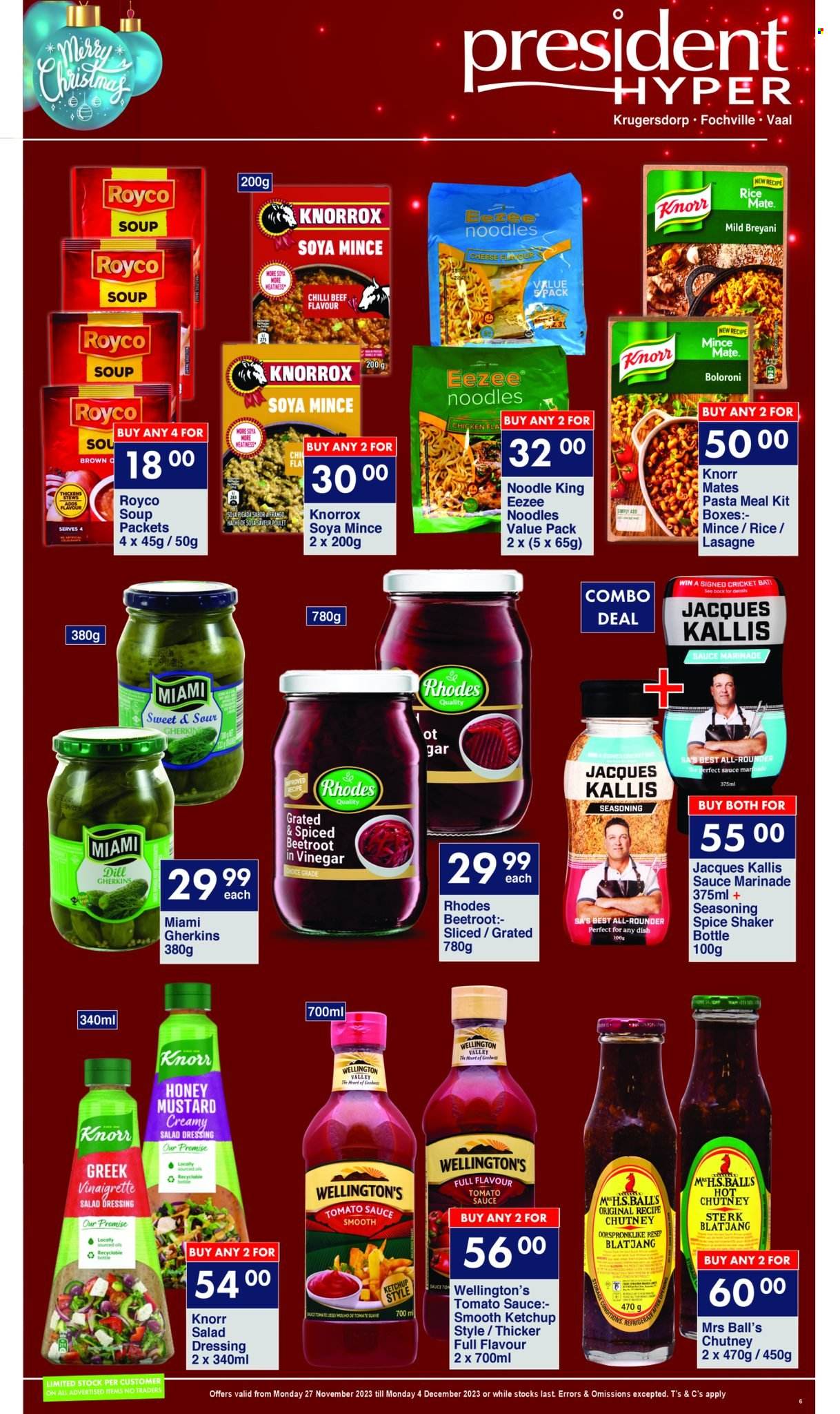 President Hyper specials - 27/11/2023 - 04/12/2023. Page 6