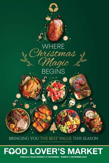 Food Lover's Market catalogue  - 27/11/2023 - 03/12/2023.