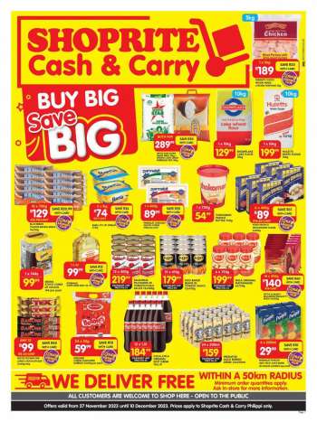 Shoprite catalogue  - 27/11/2023 - 10/12/2023.