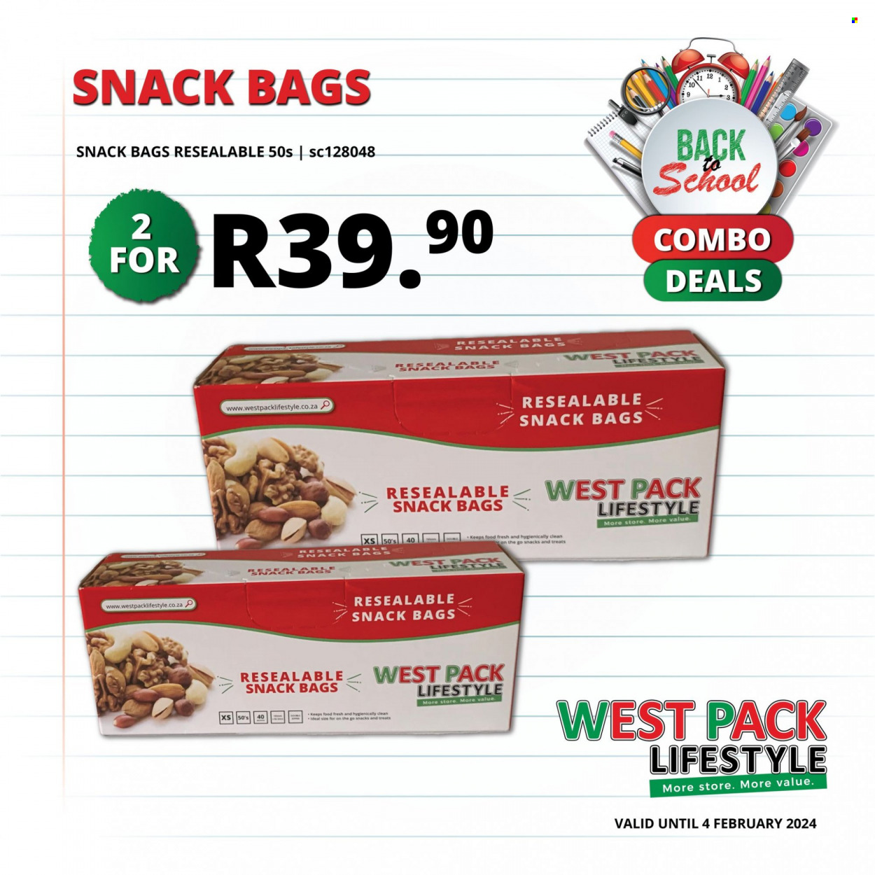 West Pack Lifestyle specials - 28/11/2023 - 04/02/2024. Page 2