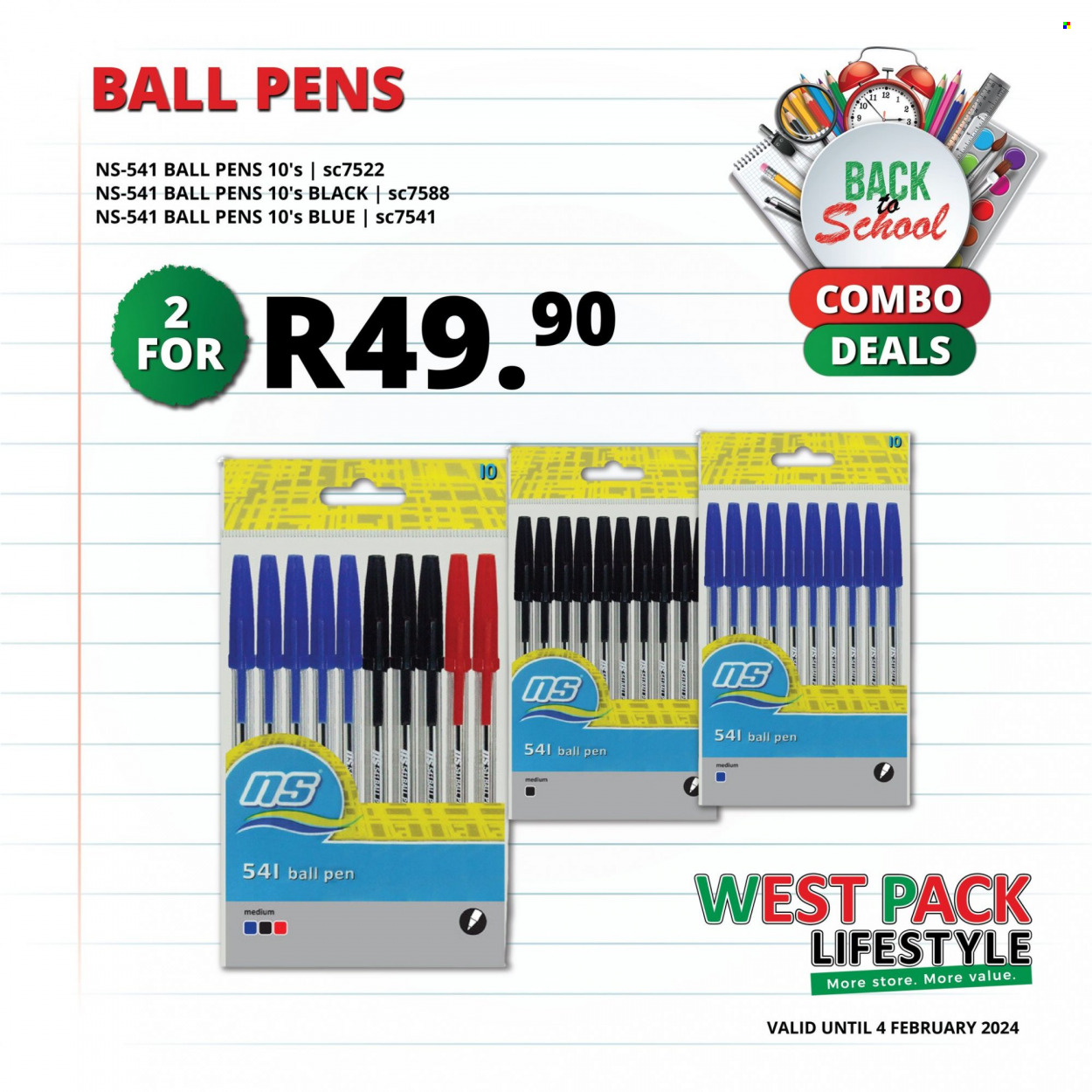 West Pack Lifestyle specials - 28/11/2023 - 04/02/2024. Page 5