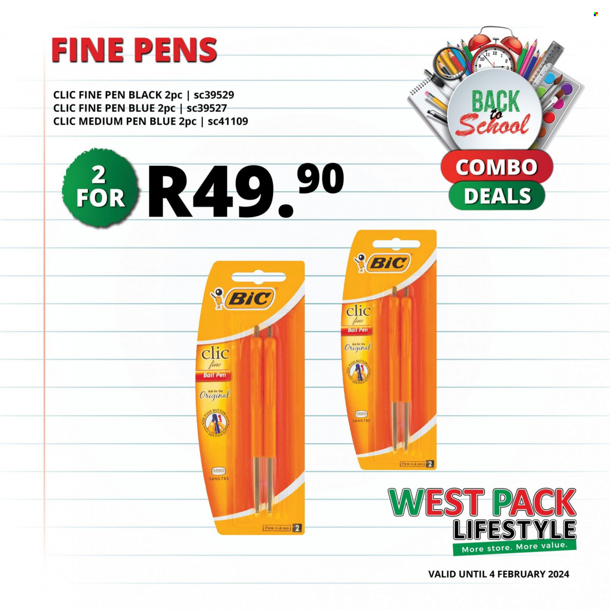 West Pack Lifestyle specials - 28/11/2023 - 04/02/2024. Page 6