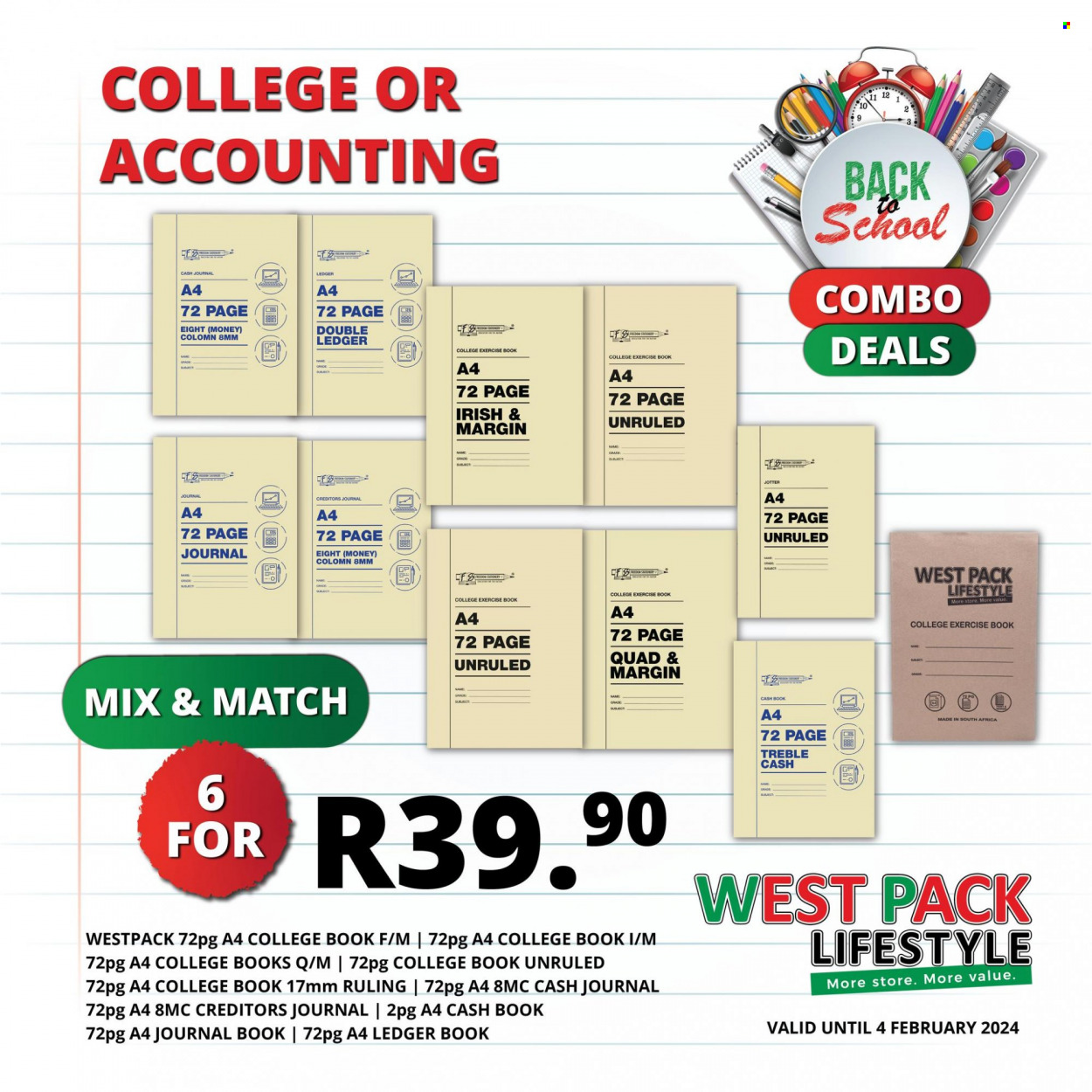 West Pack Lifestyle specials - 28/11/2023 - 04/02/2024. Page 15