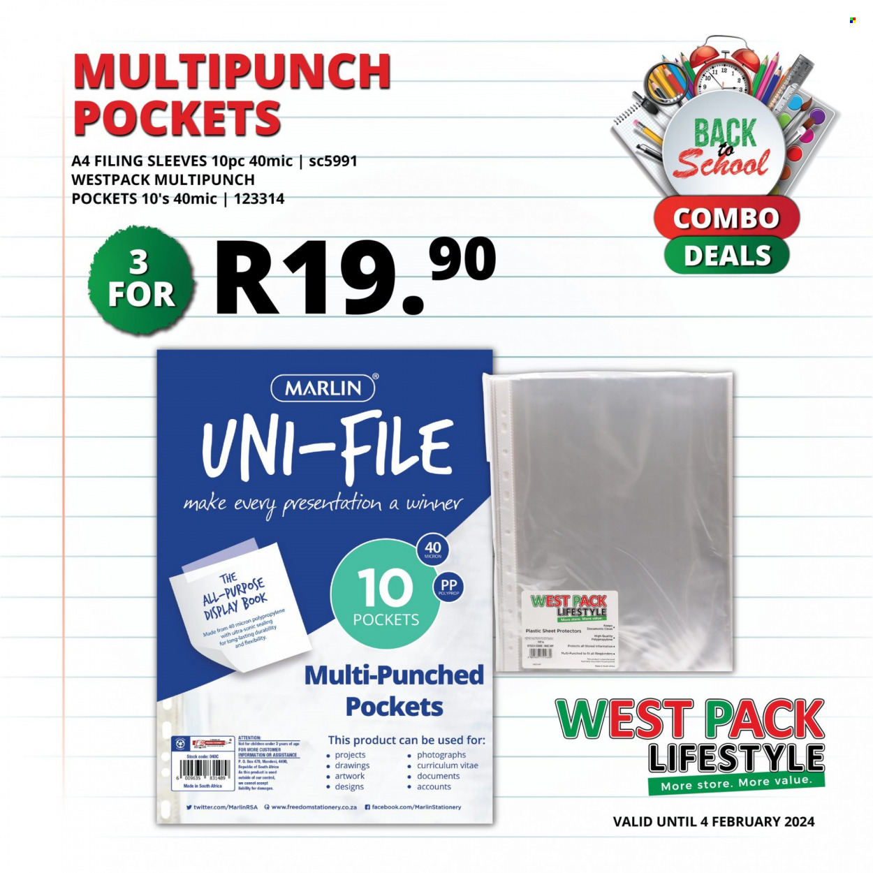 West Pack Lifestyle specials - 28/11/2023 - 04/02/2024. Page 16
