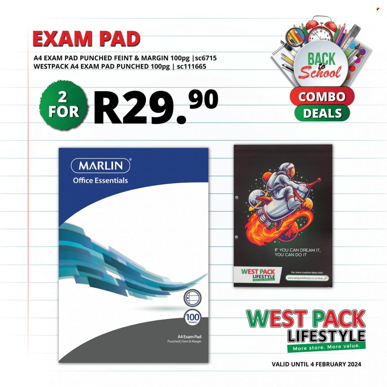 West Pack Lifestyle specials - 28/11/2023 - 04/02/2024. Page 18