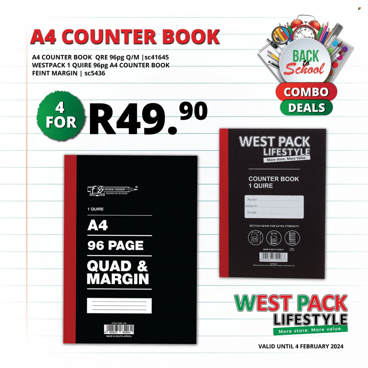 West Pack Lifestyle specials - 28/11/2023 - 04/02/2024. Page 19