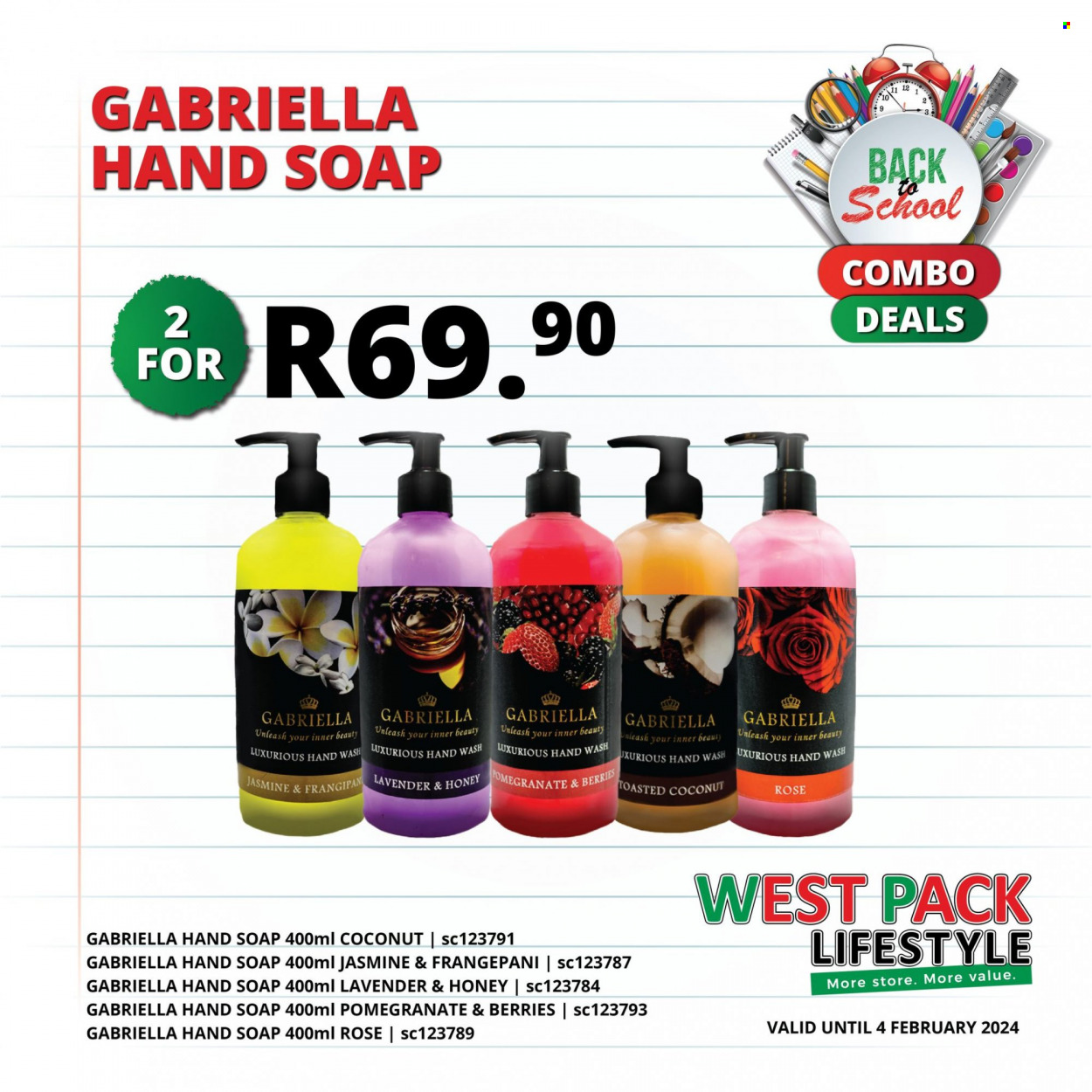 West Pack Lifestyle specials - 28/11/2023 - 04/02/2024. Page 22