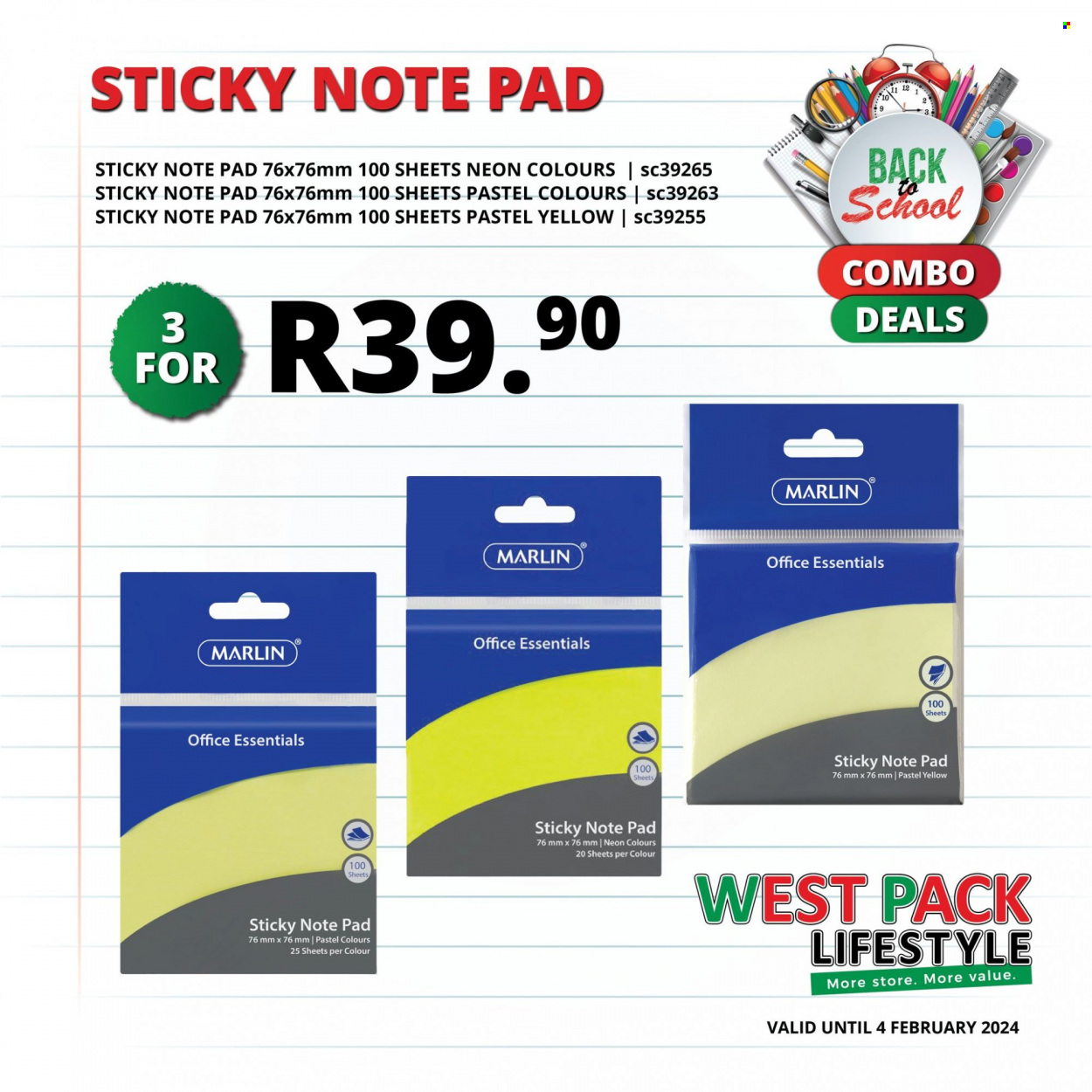 West Pack Lifestyle specials - 28/11/2023 - 04/02/2024. Page 24