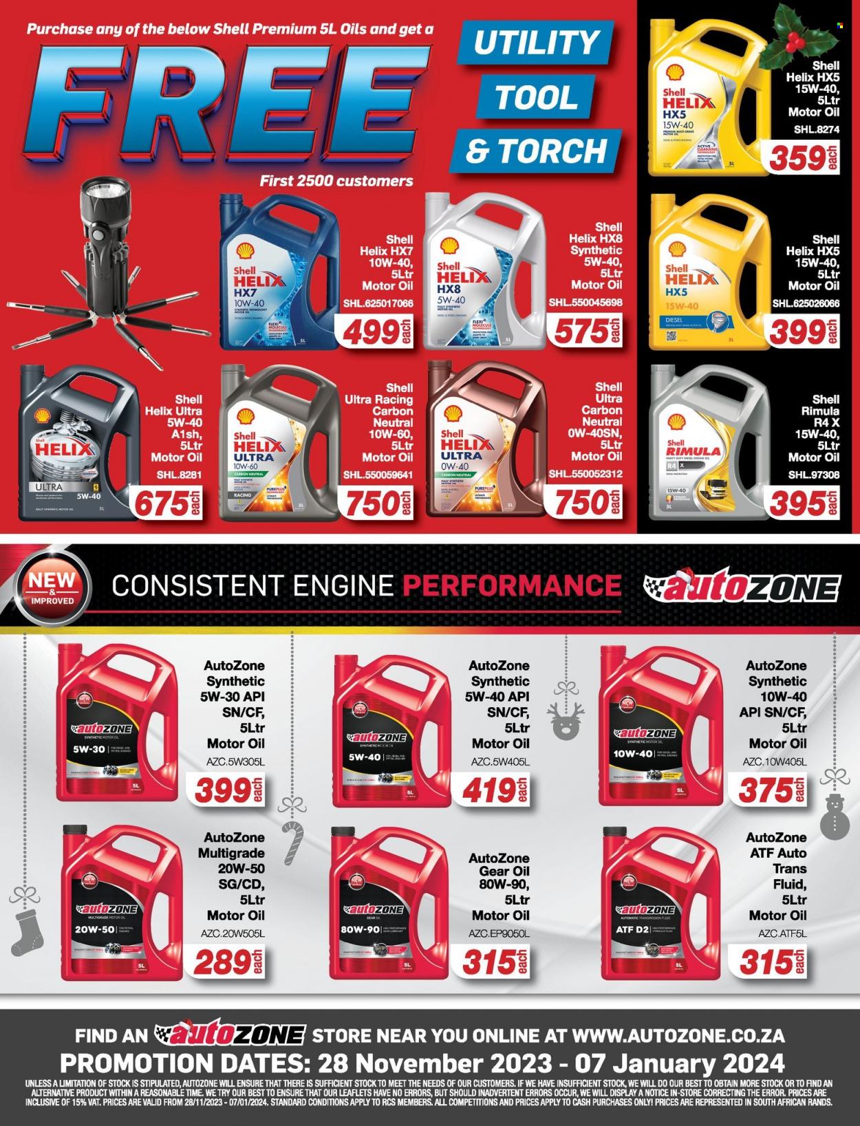 AutoZone specials - 28/11/2023 - 07/01/2024. Page 20