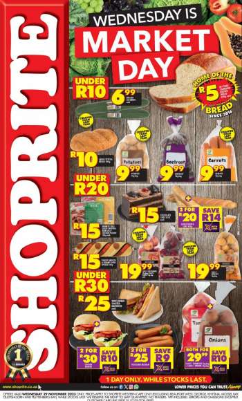 Shoprite catalogue  - 29/11/2023 - 29/11/2023.