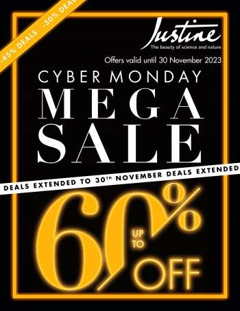 Justine catalogue  - 27/11/2023 - 30/11/2023.