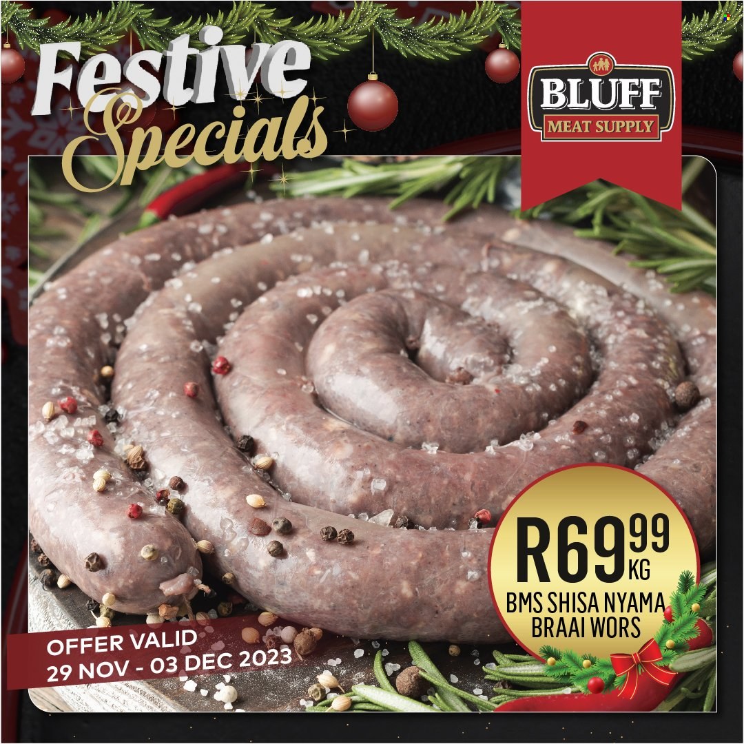 Bluff Meat Supply specials - 29/11/2023 - 03/12/2023. Page 4