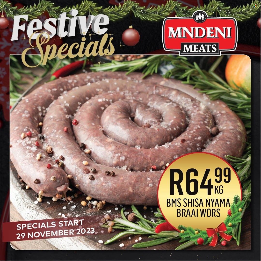 Mndeni Meats specials. Page 4