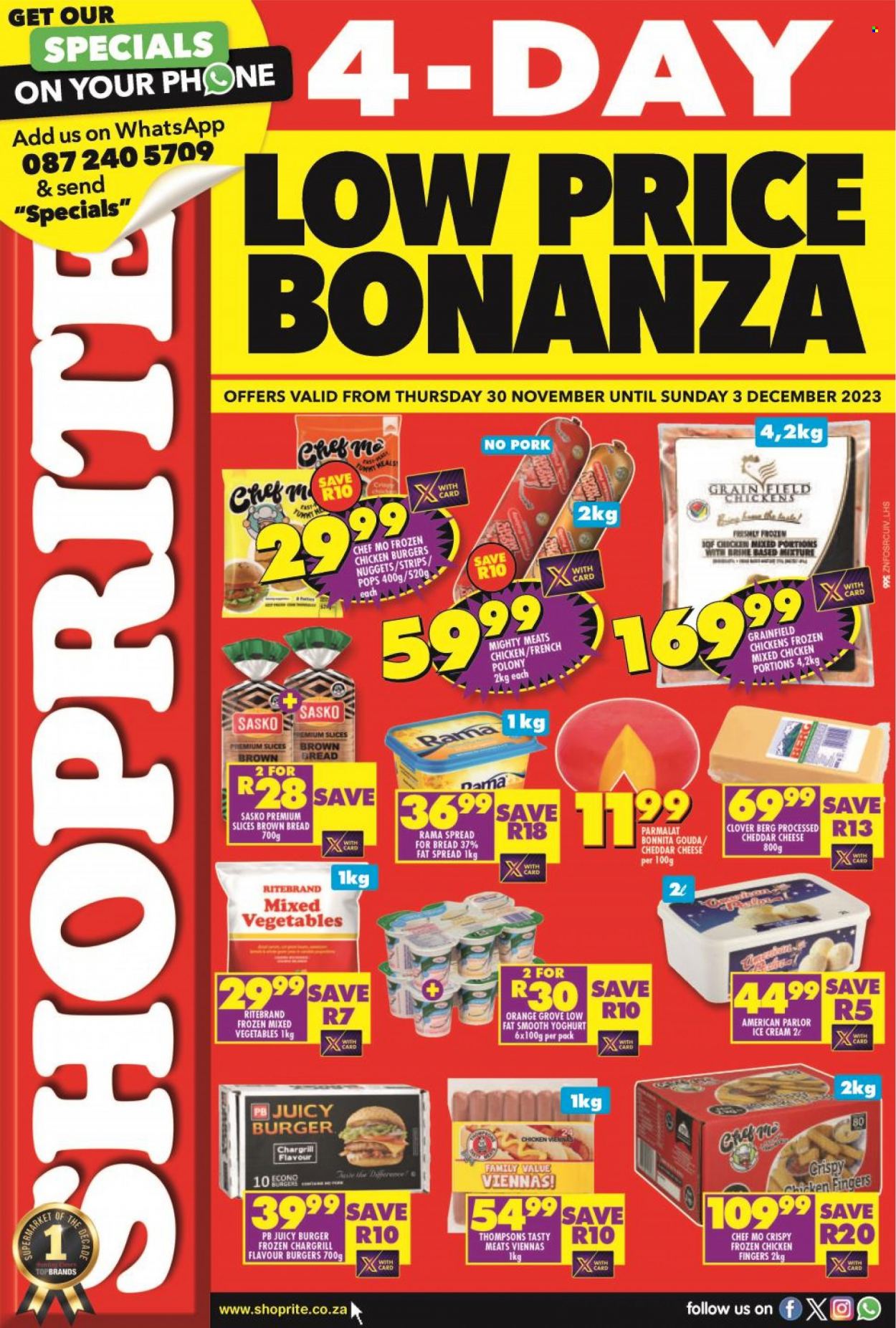 Shoprite specials - 30/11/2023 - 03/12/2023. Page 1