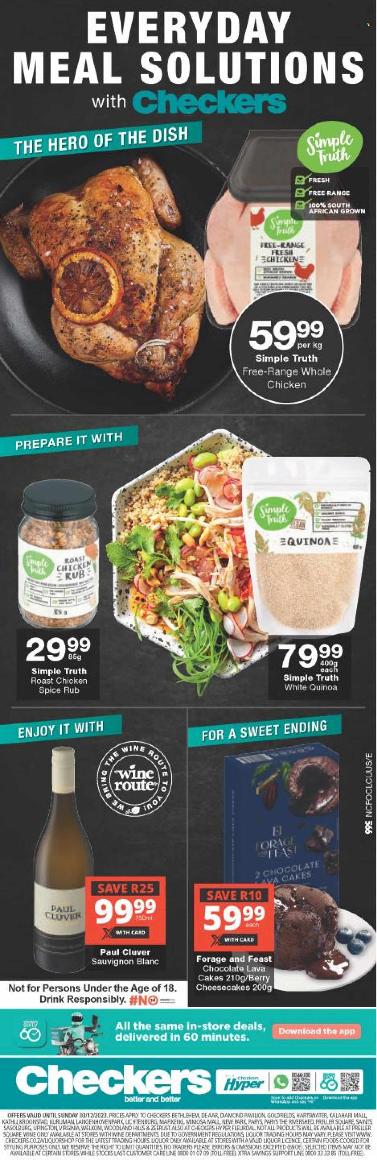 Checkers specials - 30/11/2023 - 03/12/2023. Page 1