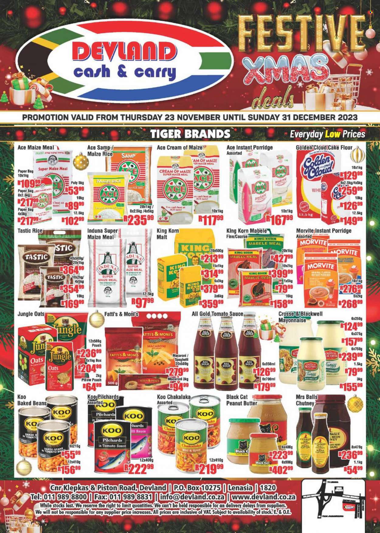 Devland specials - 23/11/2023 - 31/12/2023. Page 1